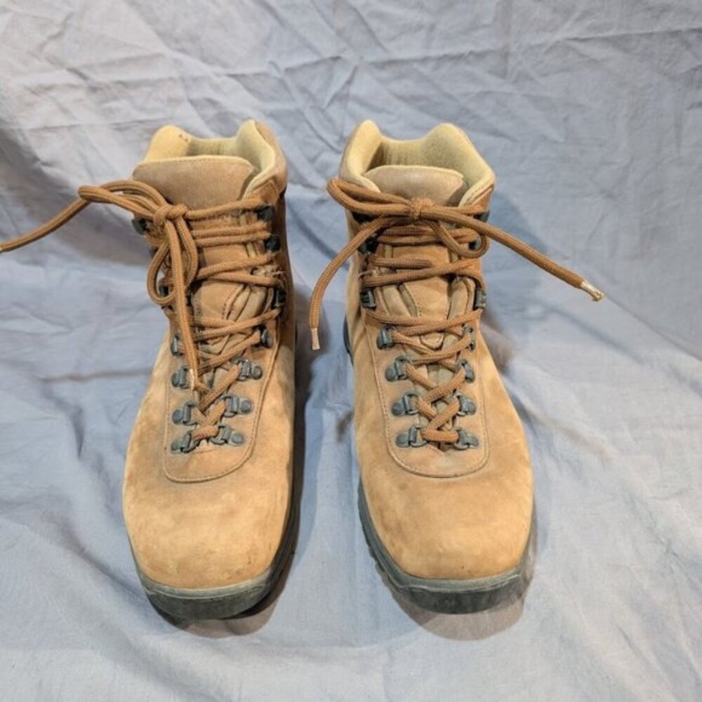 Asolo FX530 Tan Leather Hiking Boots Men Size 8.5